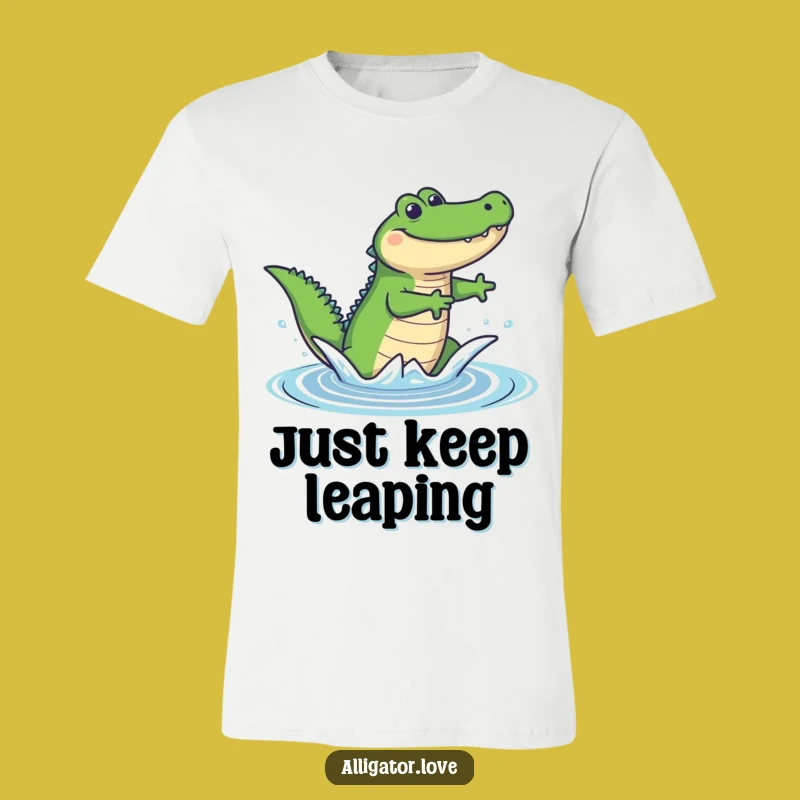 Funny Joyful Alligator T-Shirt: Get This Hilarious Reptile Gift Now!